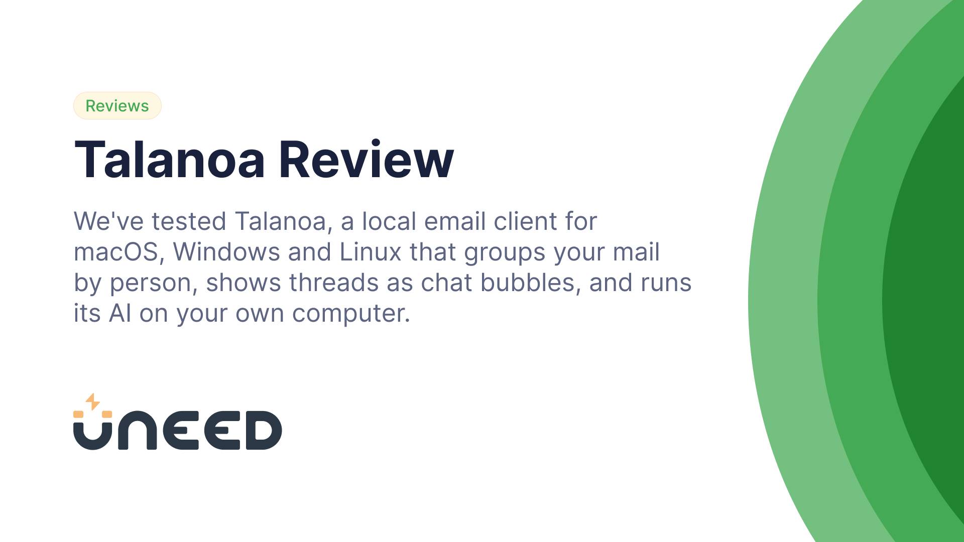 Talanoa Review - A Local Email Client That Reads Like a Chat