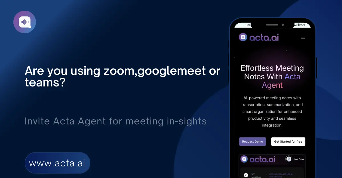 Acta Agent screenshot 2