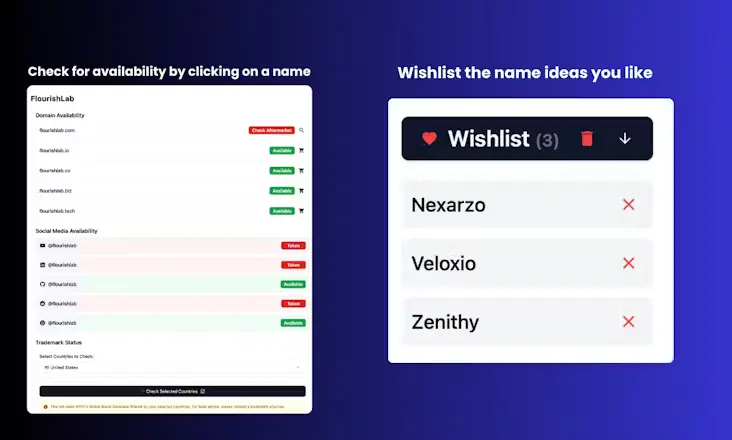 AI Business Name Generator screenshot 2