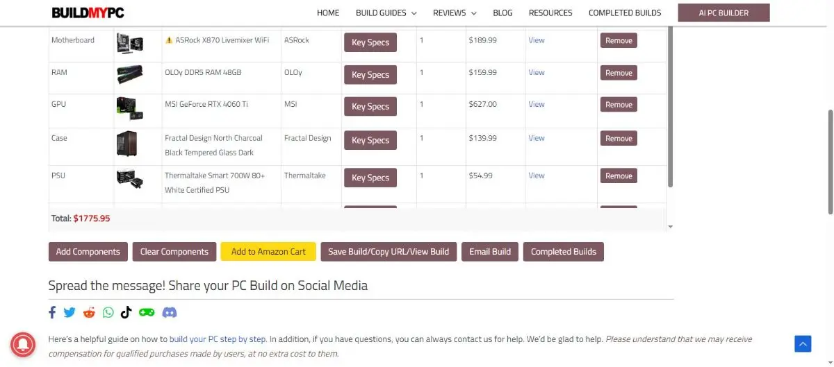 AI PC Builder screenshot 3