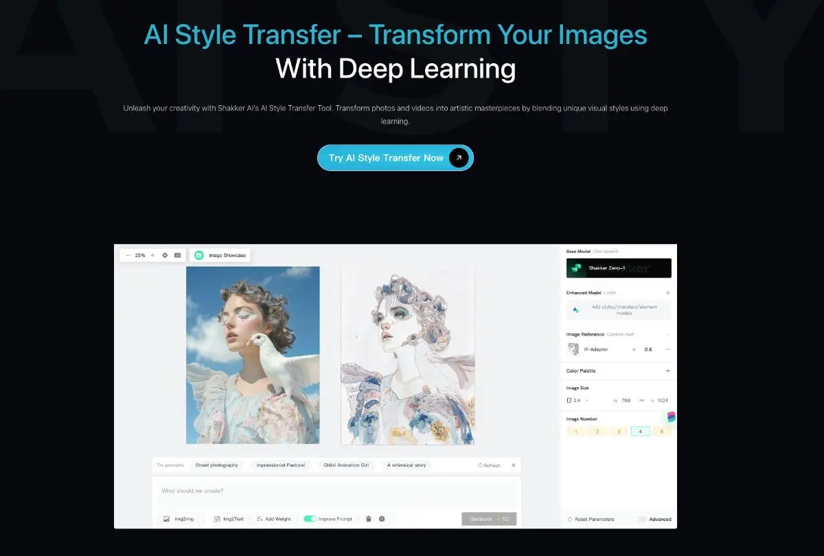 AI Style Transfer-Shakker screenshot 2