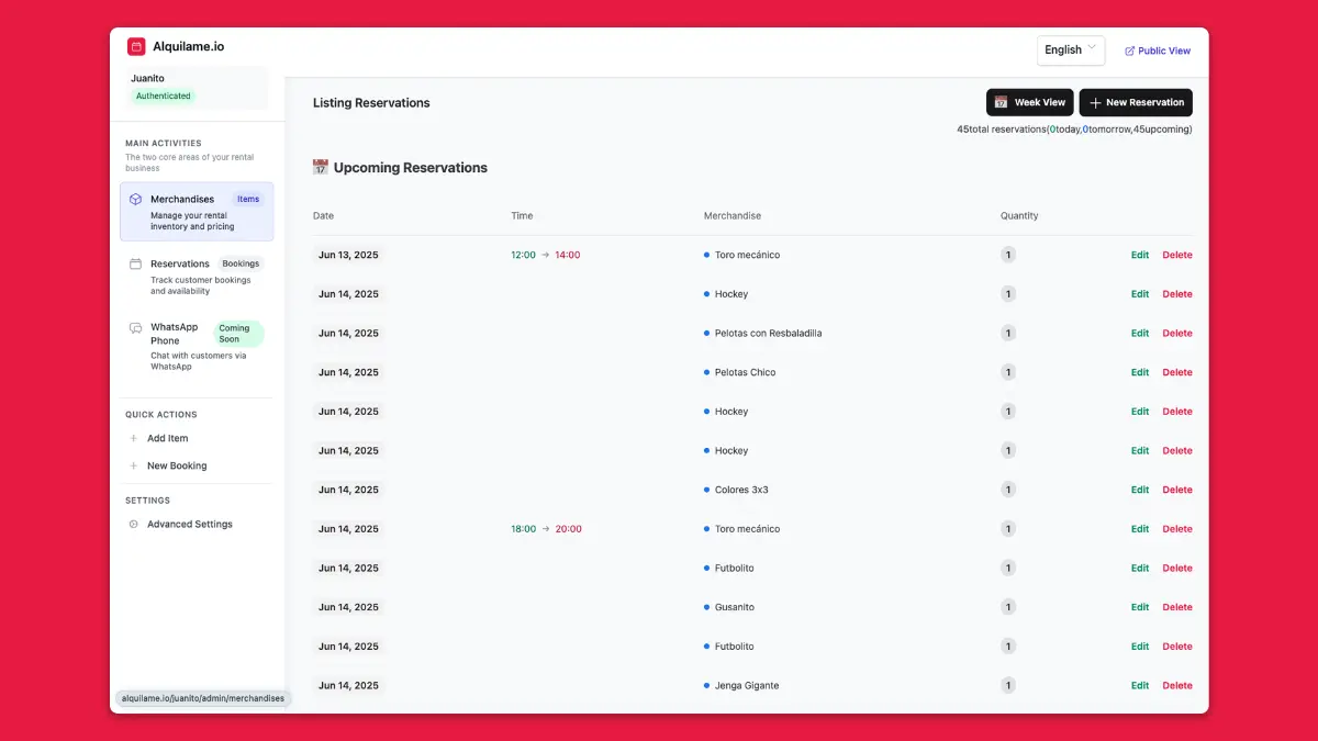 Alquilame screenshot 2