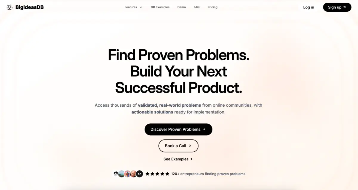BigIdeasDB screenshot 2