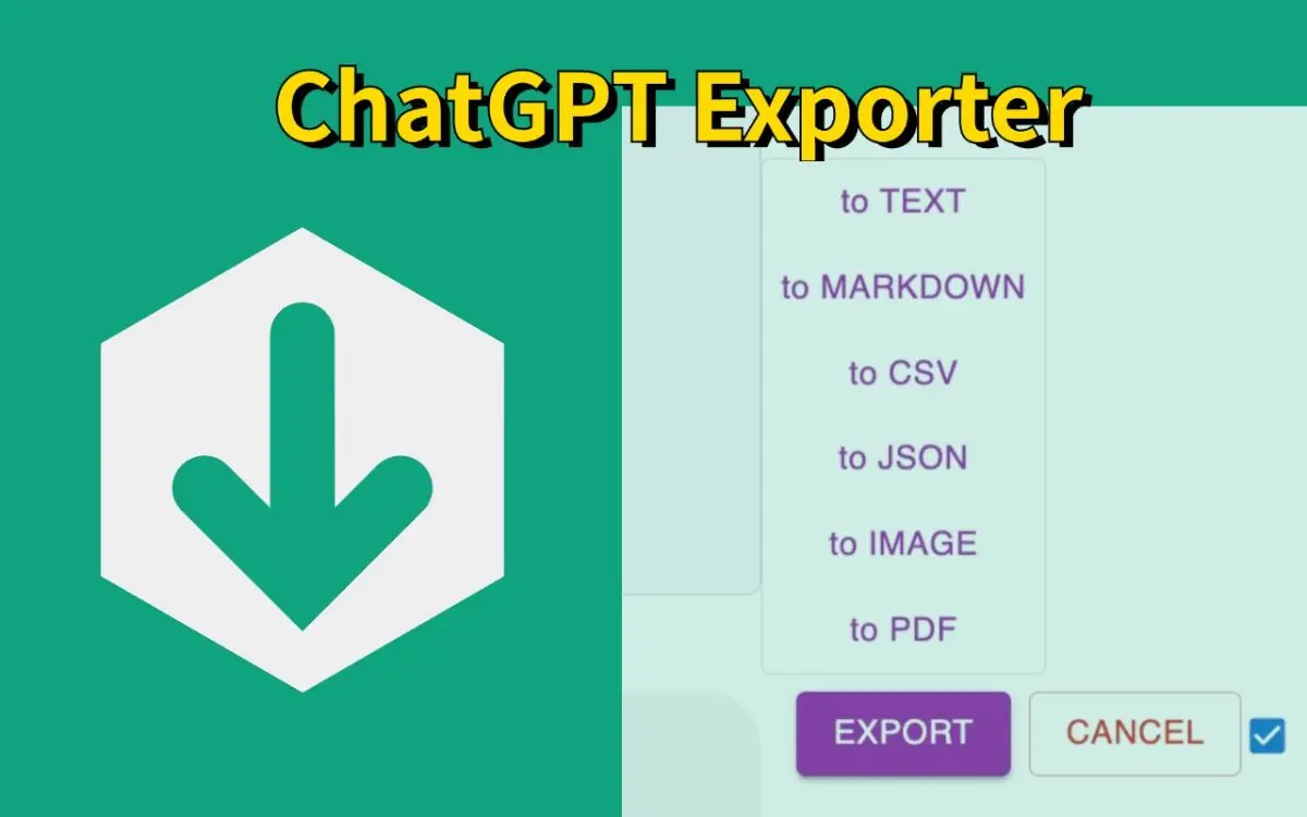ChatGPT Exporter - ChatGPT to PDF, MD, and more screenshot 1