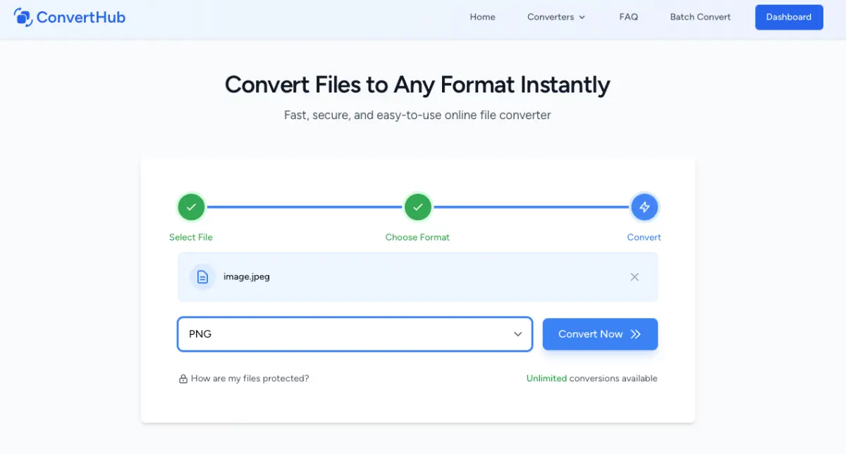 ConvertHub screenshot 2