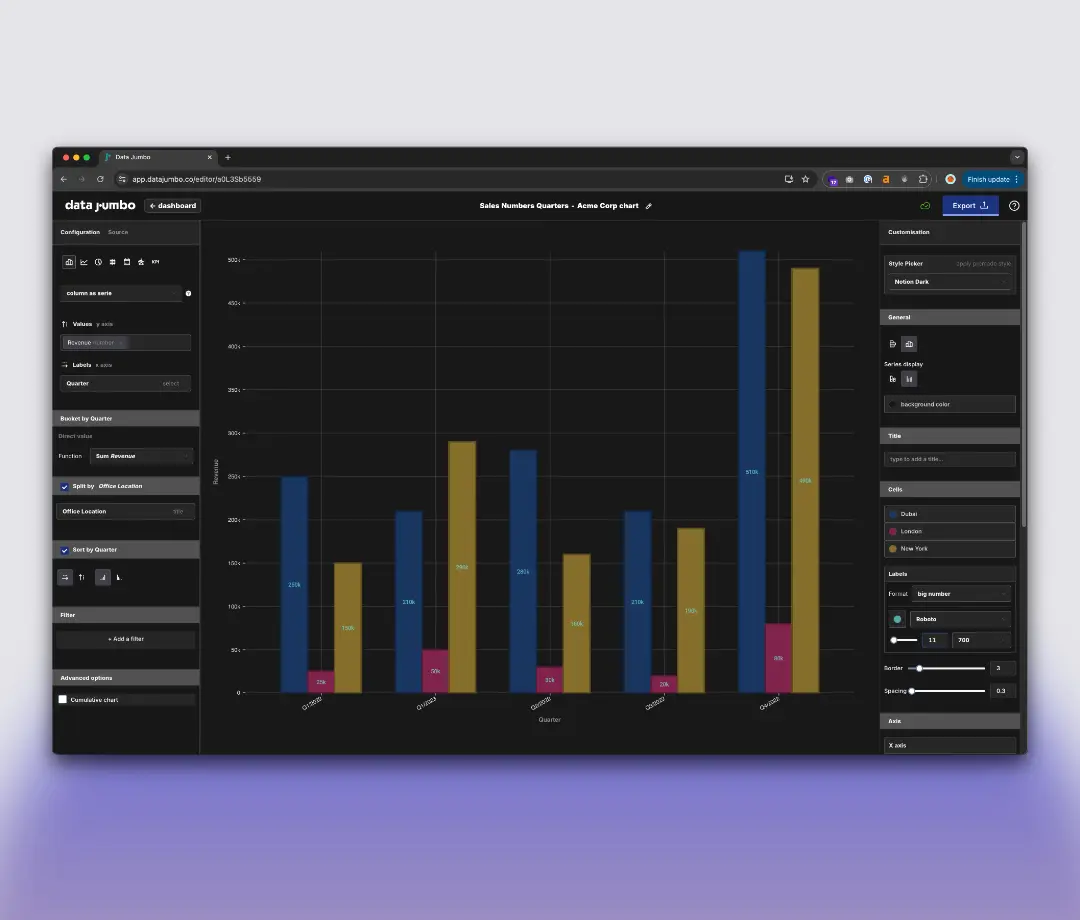 Data Jumbo screenshot 3