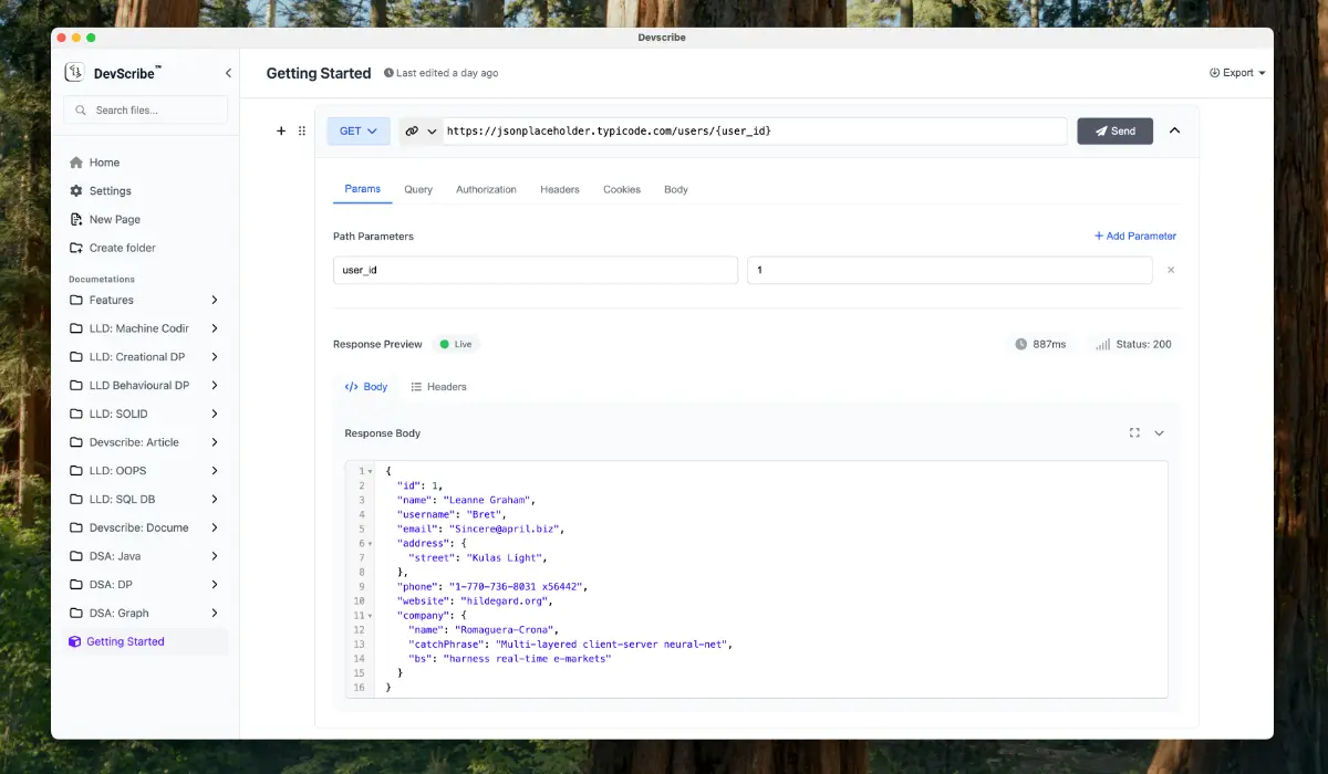 DevScribe screenshot 3