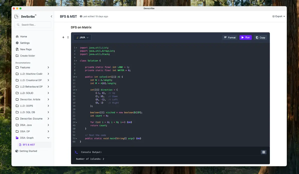 DevScribe screenshot 4