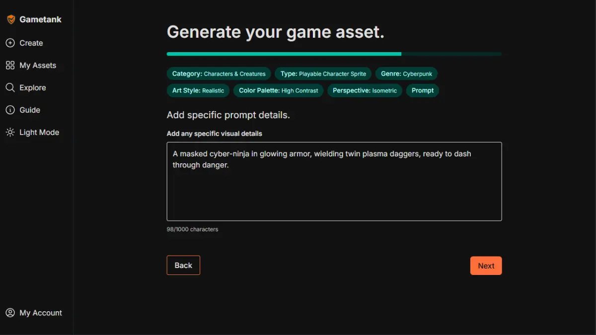 Gametank screenshot 2
