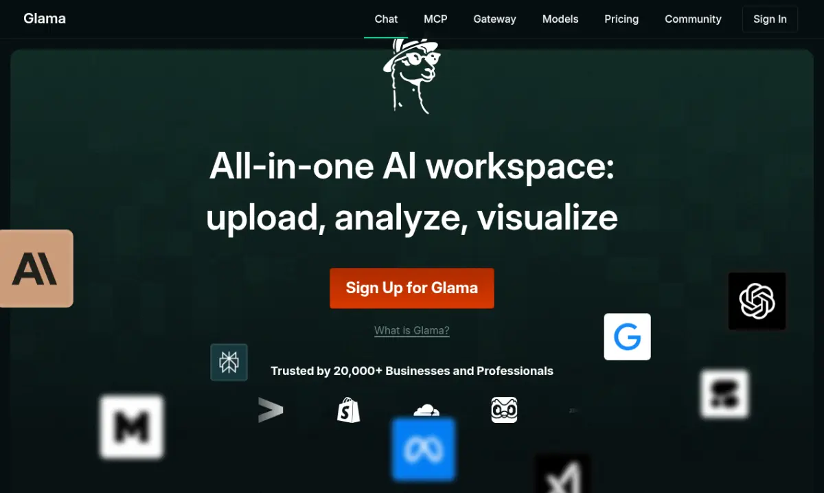 Glama screenshot 2