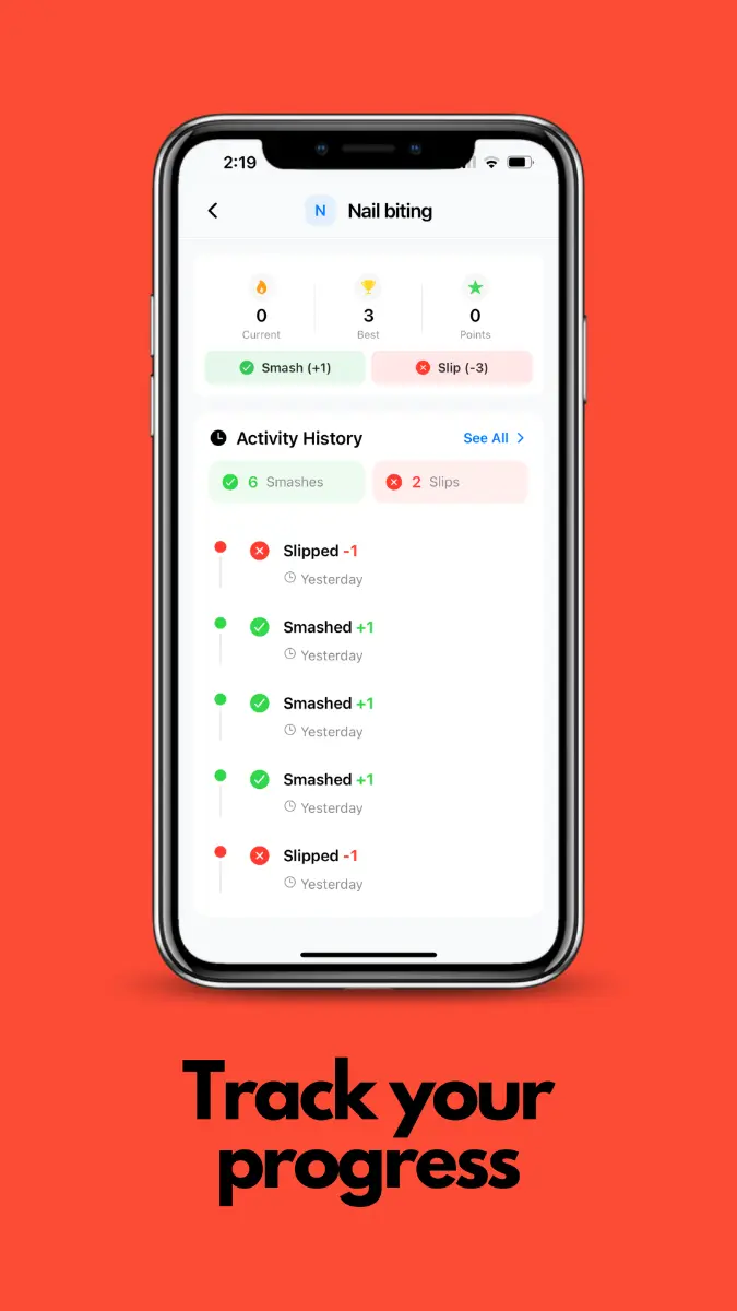 HabitSmash screenshot 2