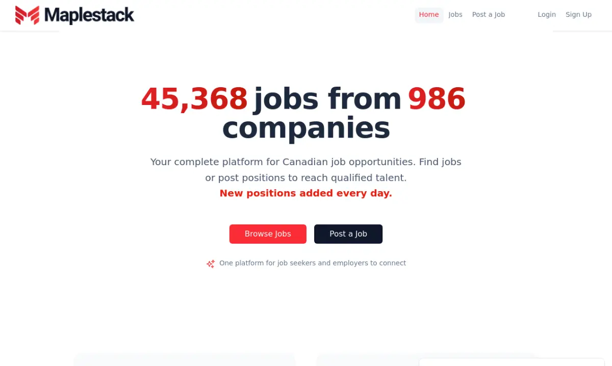 MapleStack screenshot 2