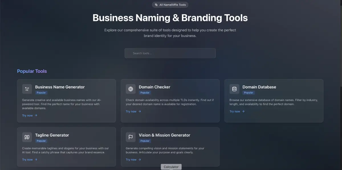 NameRiffle screenshot 2