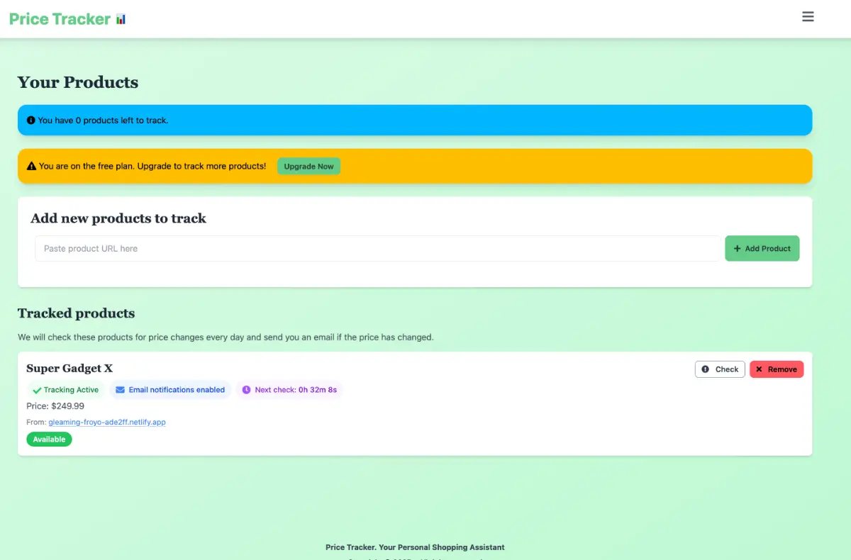 Price Tracker screenshot 2