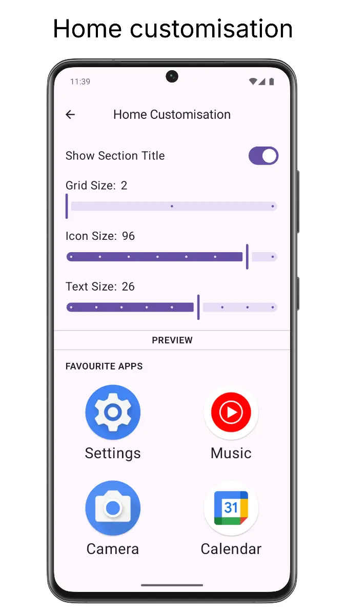 Senior Launcher - Simple Phone screenshot 2