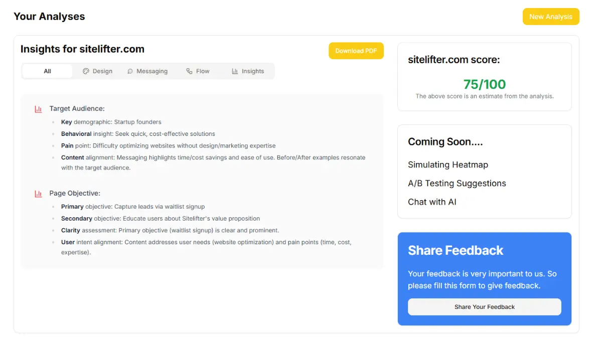 sitelifter screenshot 2