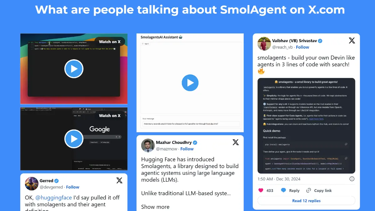 SmolAgents screenshot 2