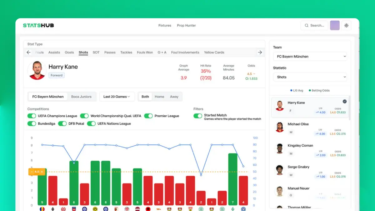 StatsHub screenshot 3
