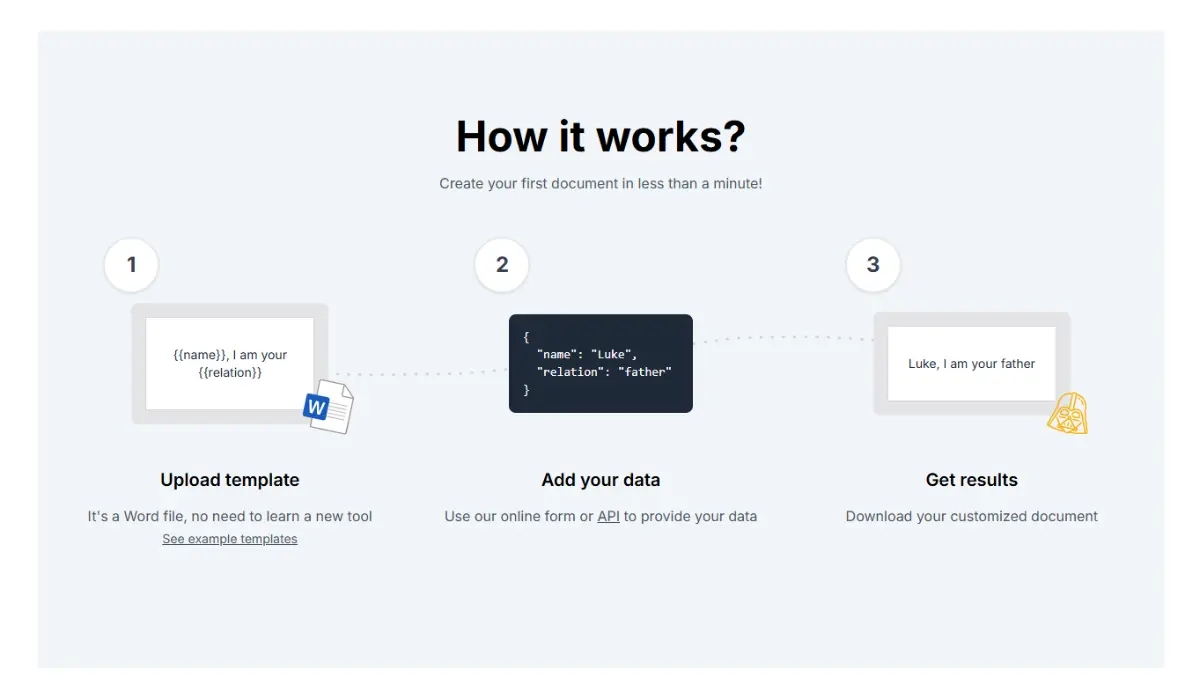 TemplateDocs screenshot 2