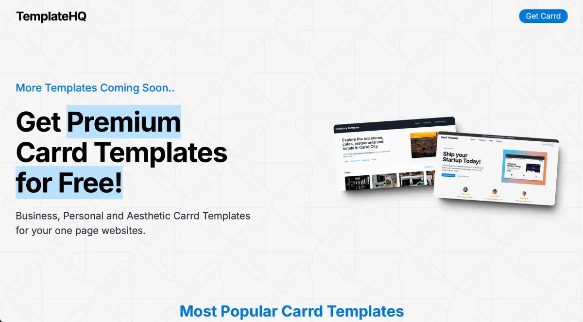 TemplateHQ screenshot 2
