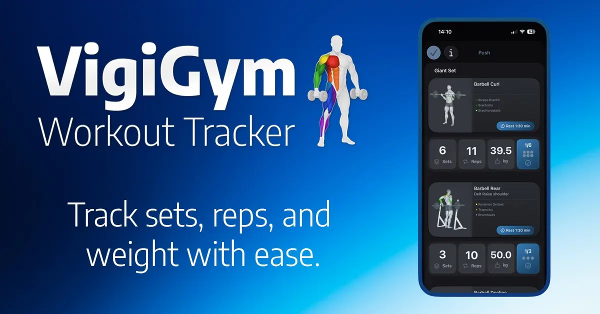 VigiGym - Workout Tracker screenshot 2