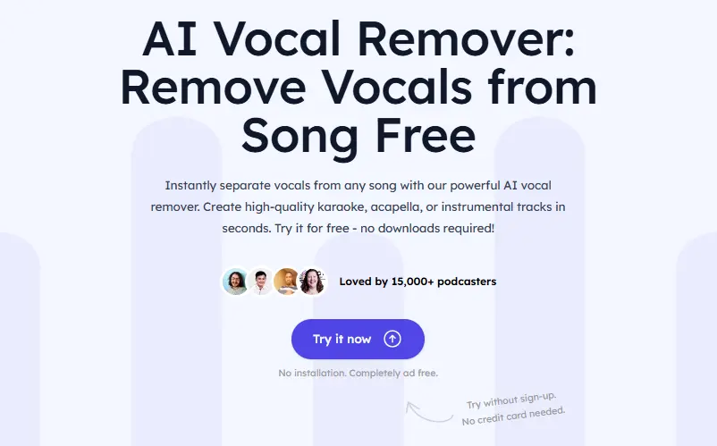 Vocal Remover Free screenshot 2
