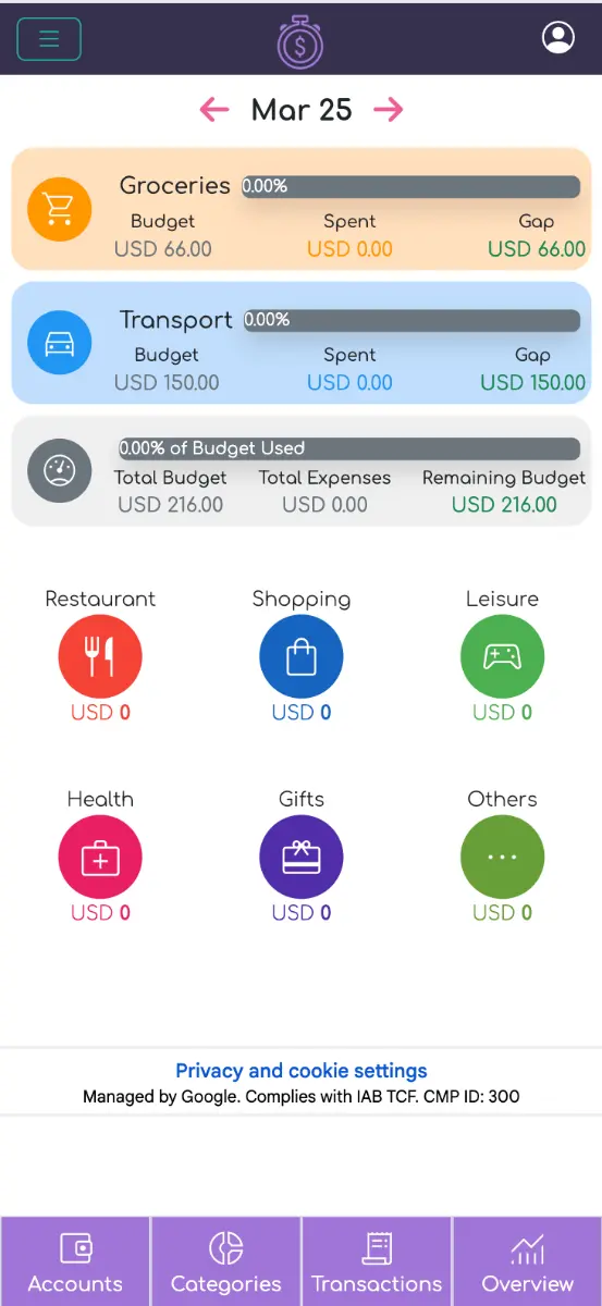 WhizBudget screenshot 3
