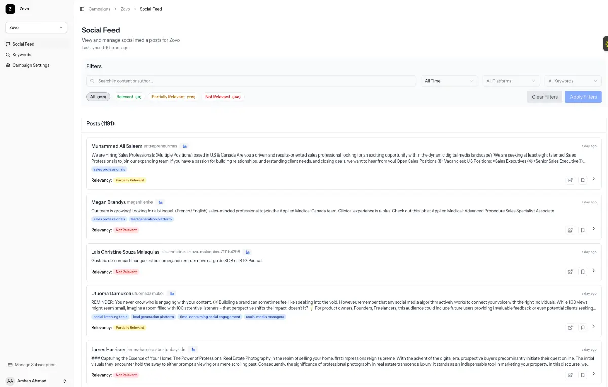Zovo AI screenshot 2