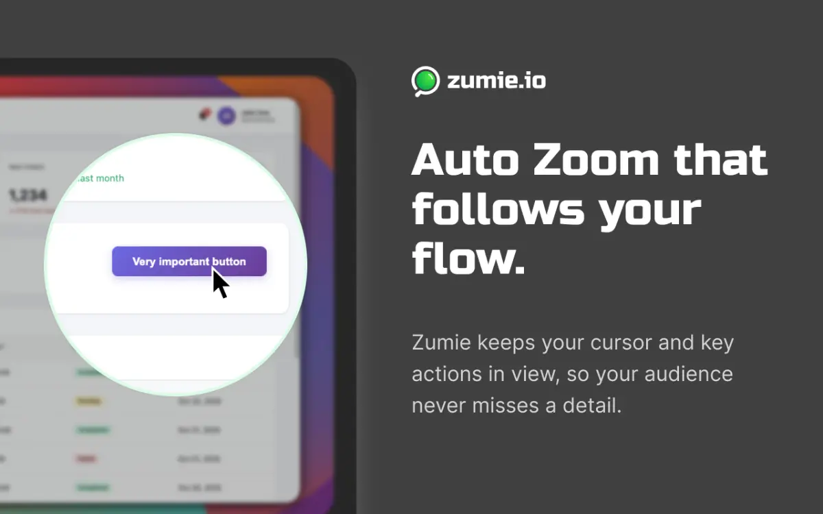 Zumie screenshot 2