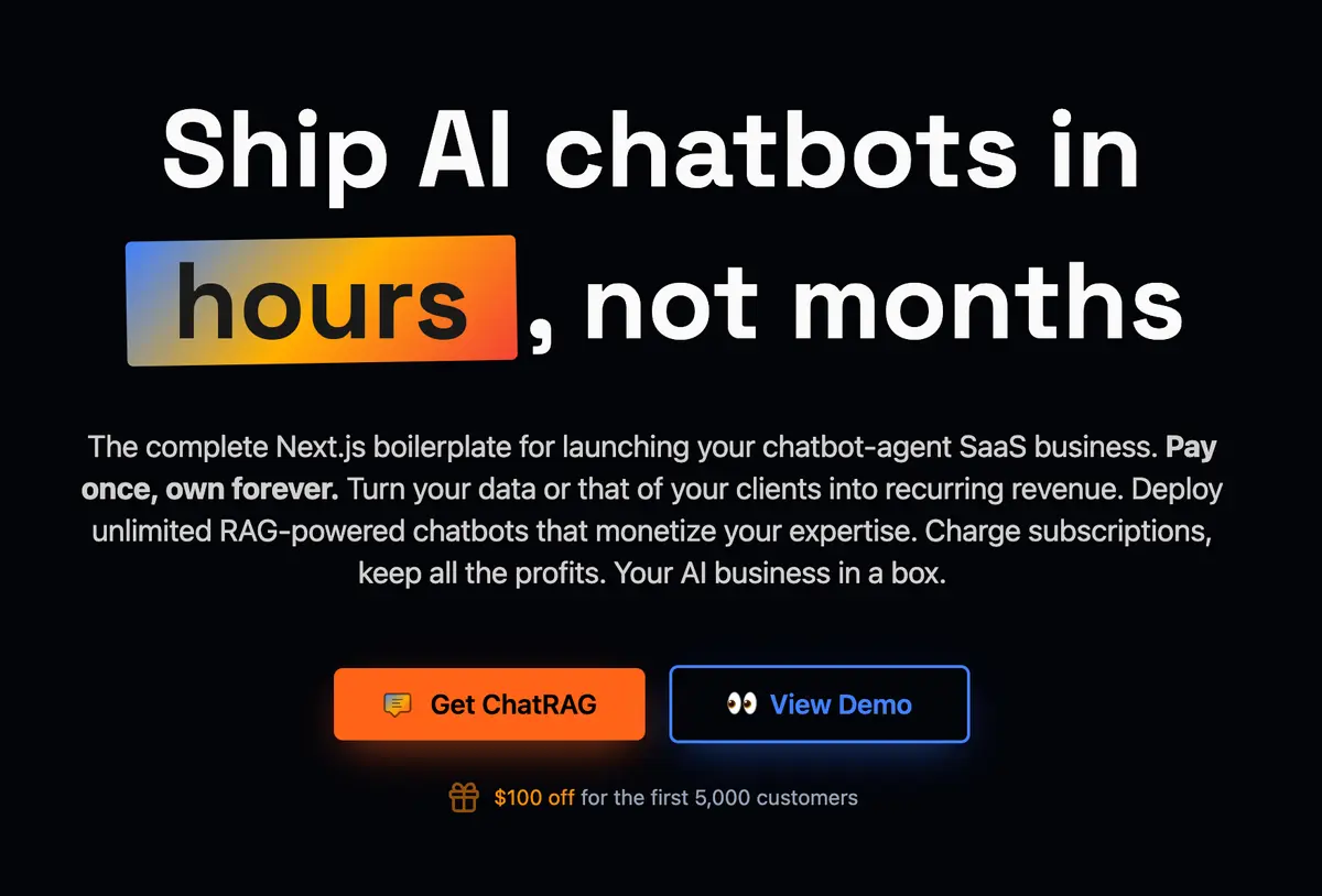 ChatRAG screenshot 2