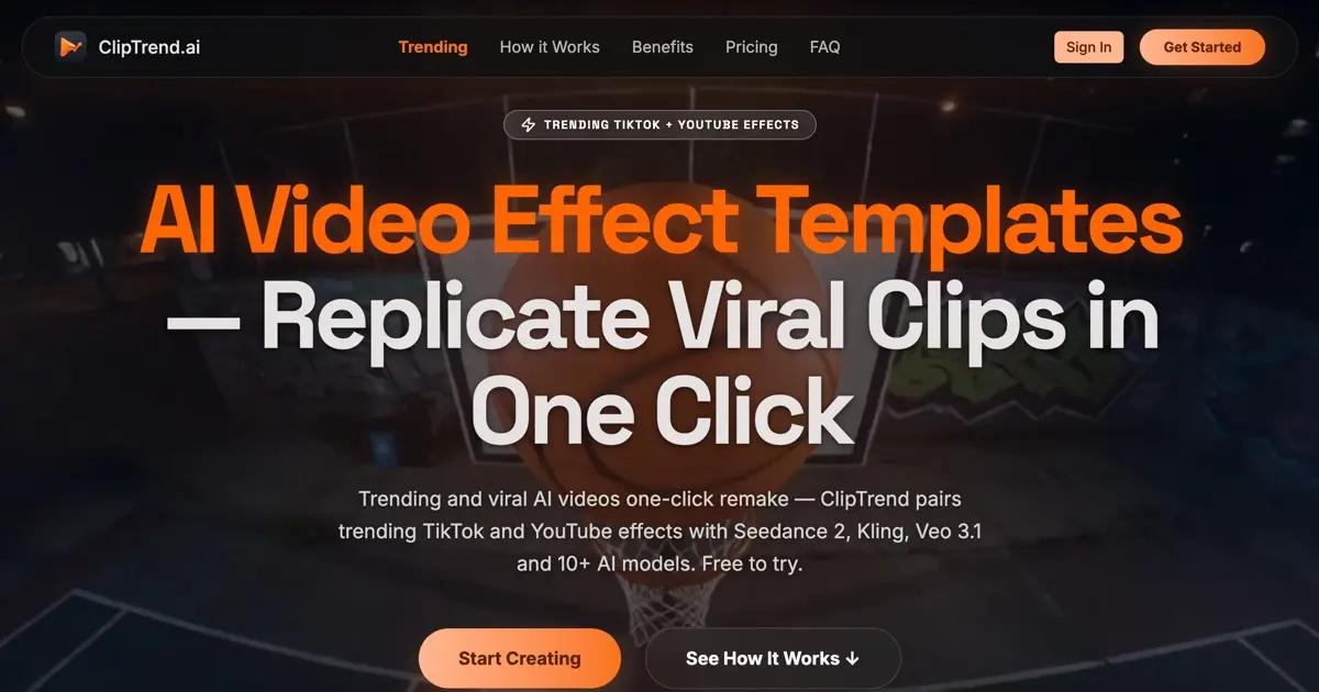 ClipTrend.ai screenshot 1