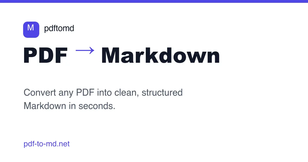 PDFtoMD screenshot 1