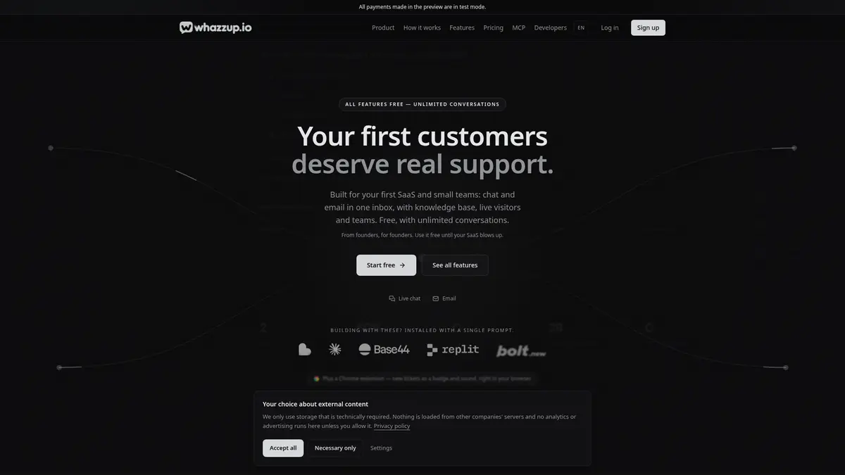 Whazzup screenshot 2