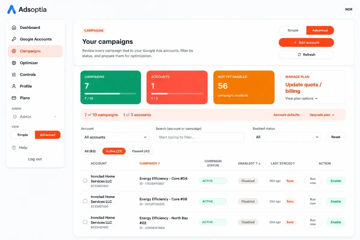 Adsoptia screenshot 2