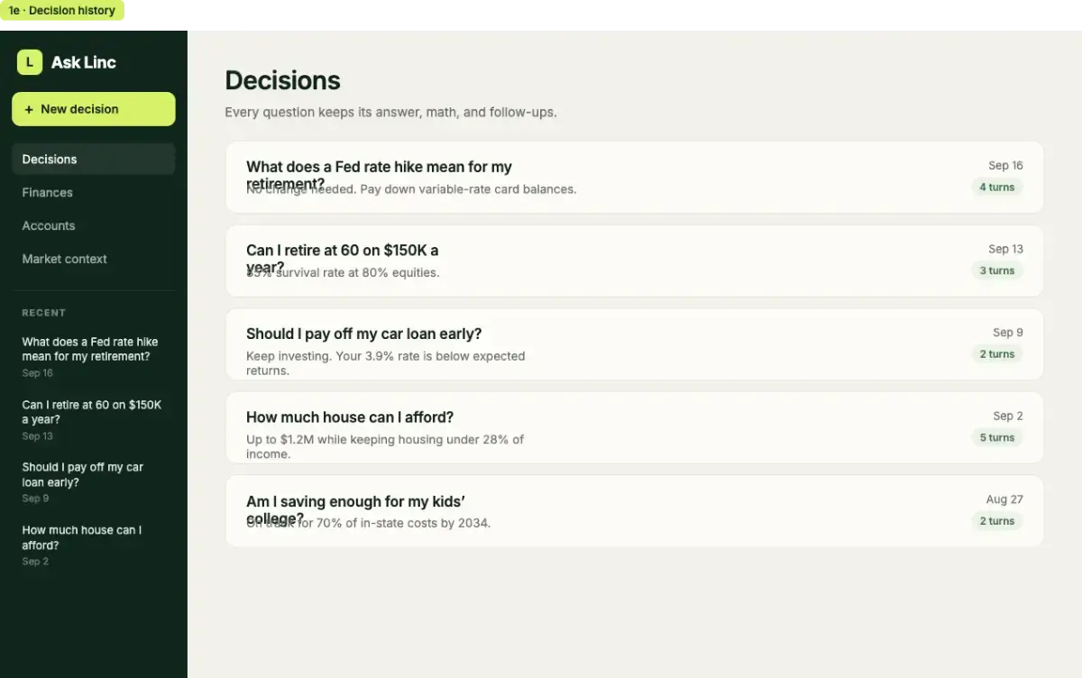 Ask Linc screenshot 4