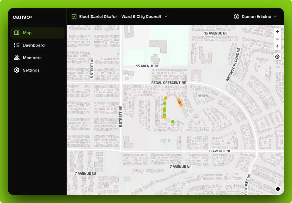 Canvo screenshot 2