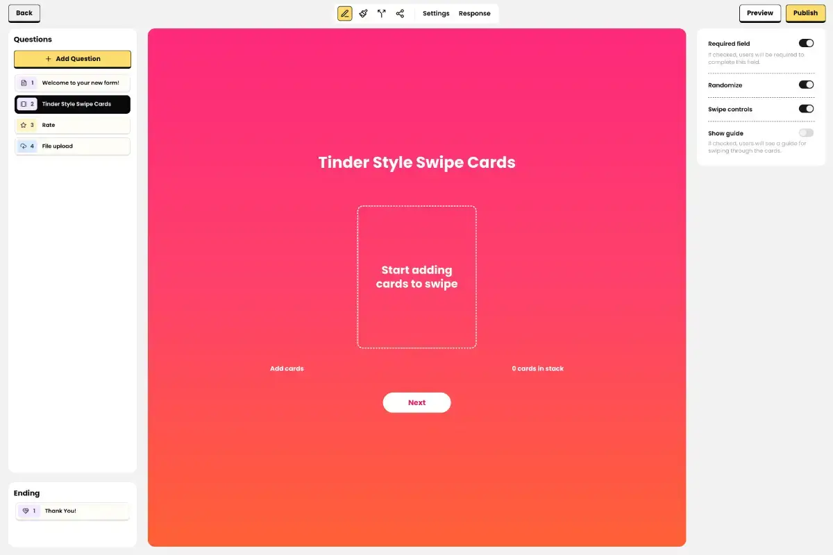 Collectform  screenshot 2
