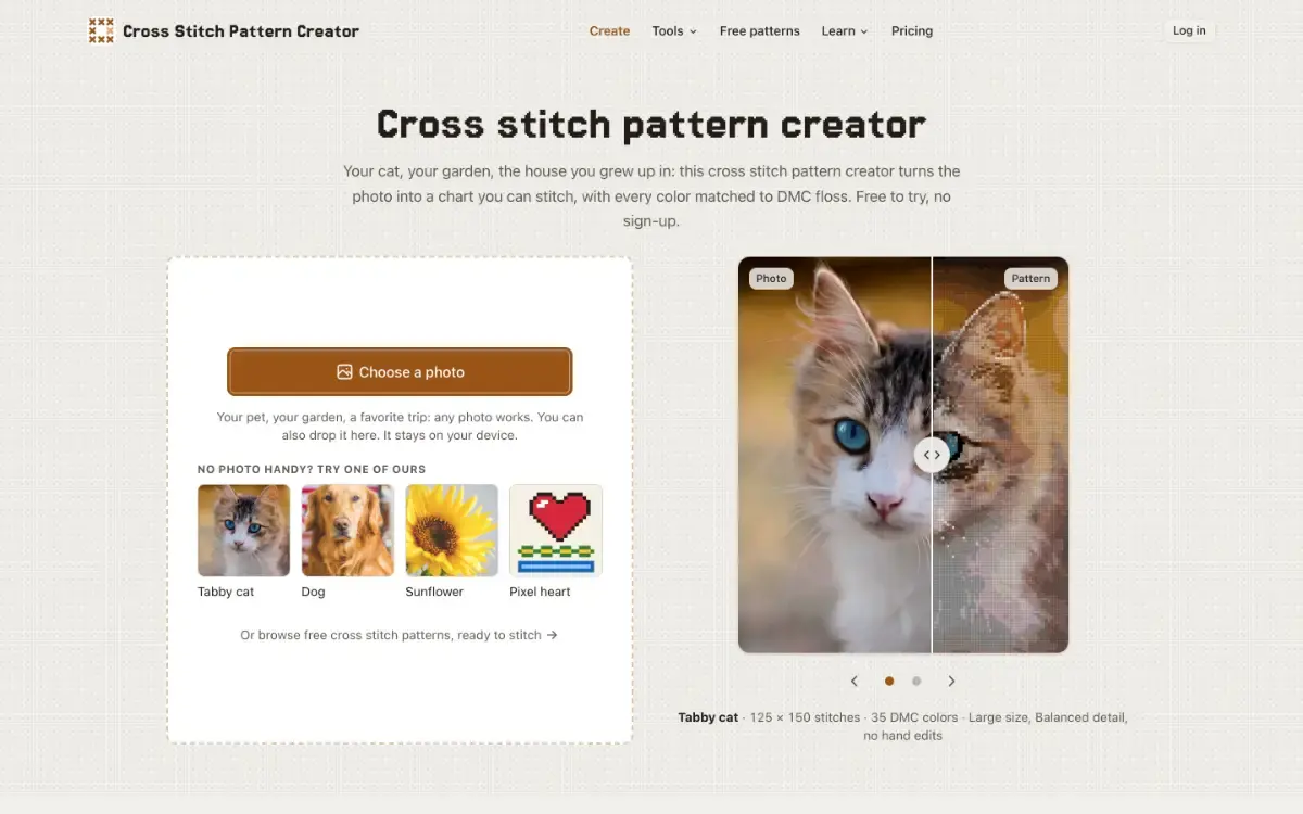 Cross Stitch Pattern Creator screenshot 2