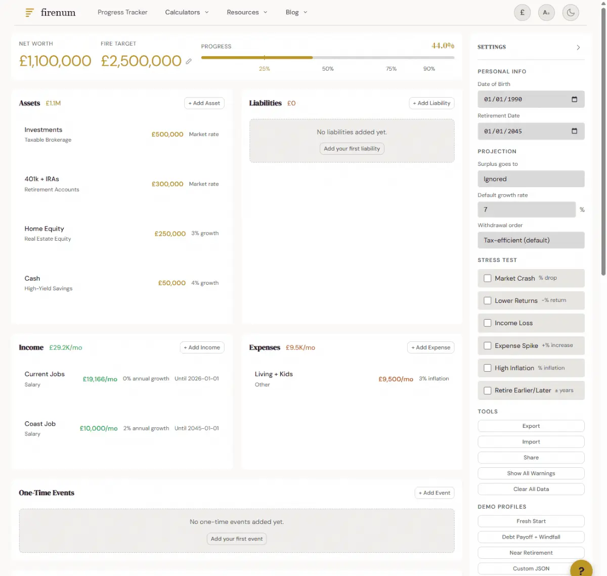 Firenum screenshot 2