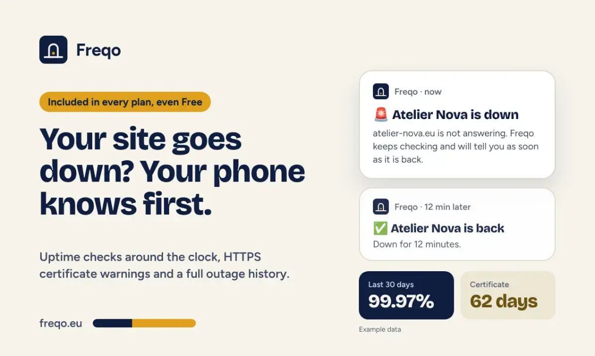 Freqo screenshot 2