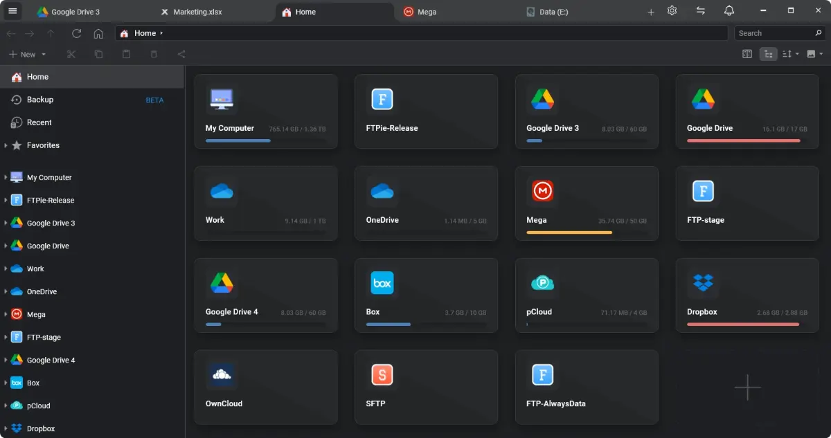 FTPie screenshot 2
