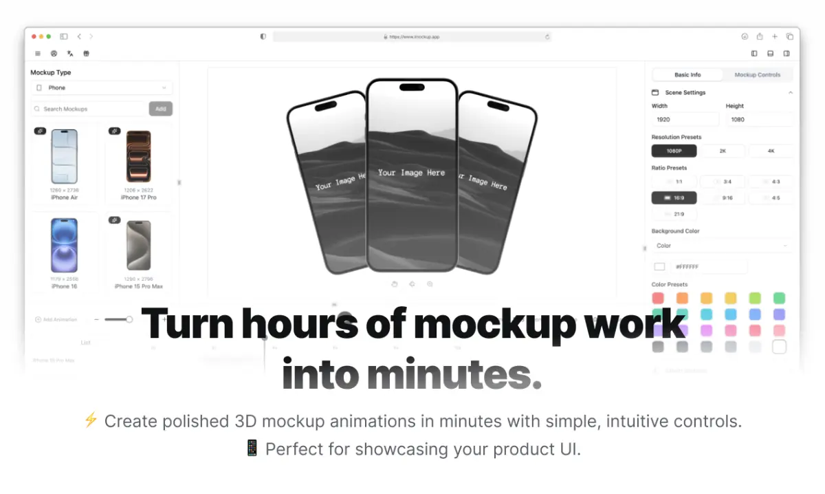 iMockup screenshot 2