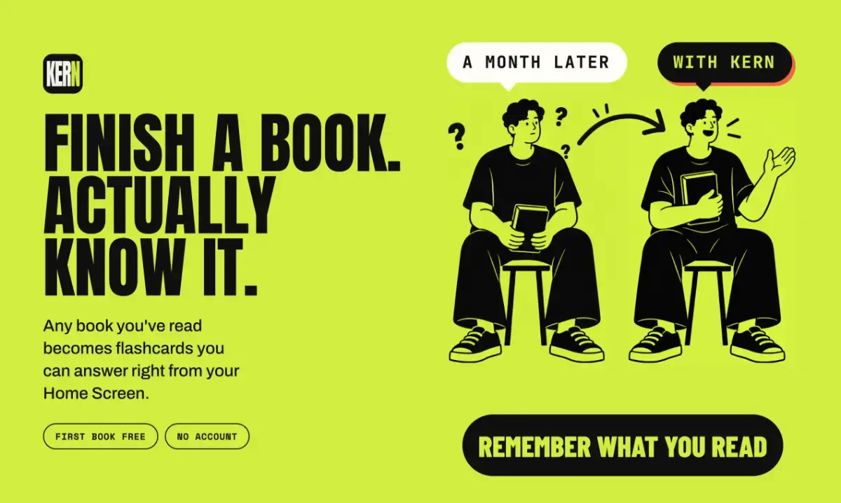 Kern - Remember What You Read screenshot 2