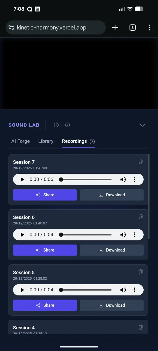 Kinetic Harmony screenshot 3