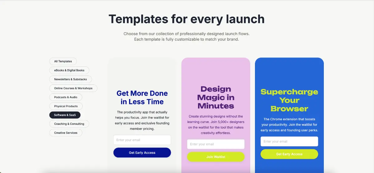 LaunchSoon screenshot 1