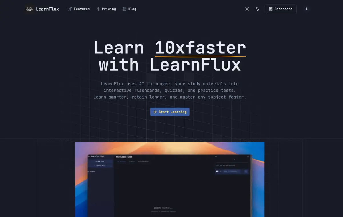 LearnFlux screenshot 2