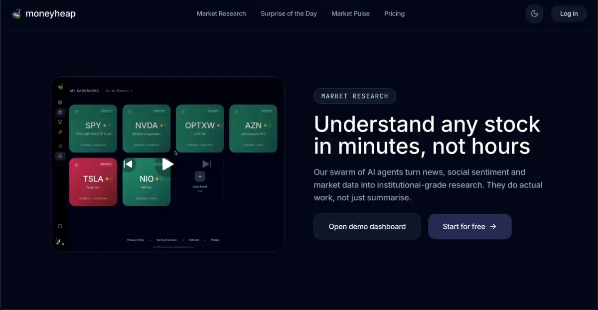 moneyheap screenshot 2
