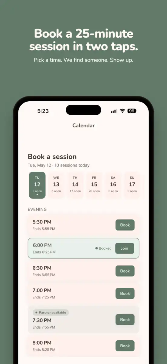 MoveWith - Live Workout Partners screenshot 3