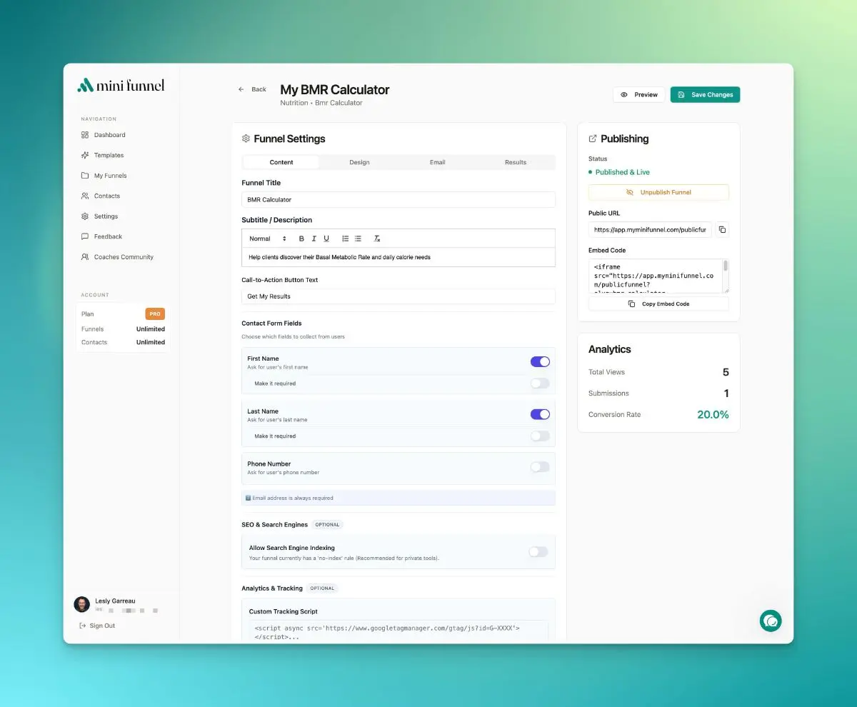 My Mini Funnel screenshot 4