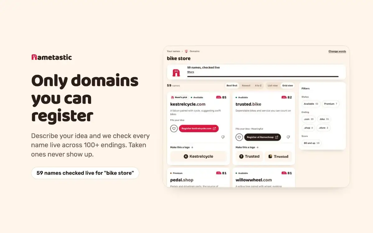 Nametastic screenshot 2